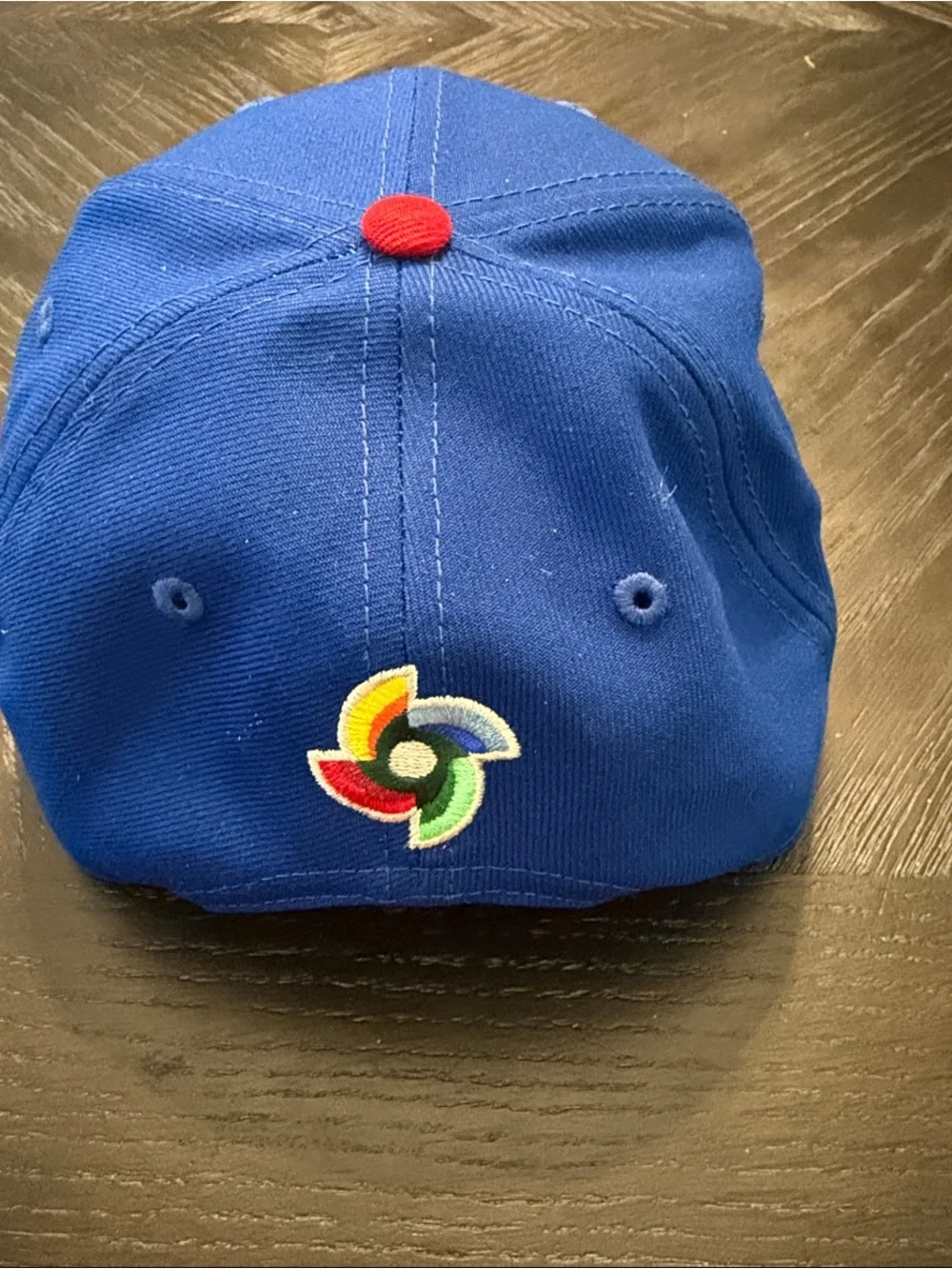 New Era Blue and Red Puerto Rico WBC 9FIFTY Stretch-Snap Cap